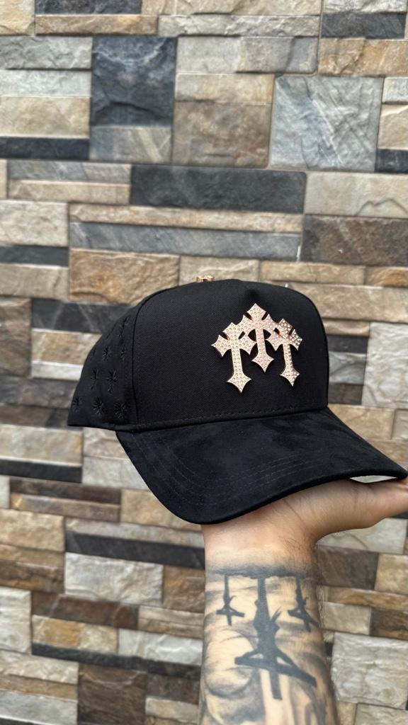 Barba Hats Chrome Rose Gold