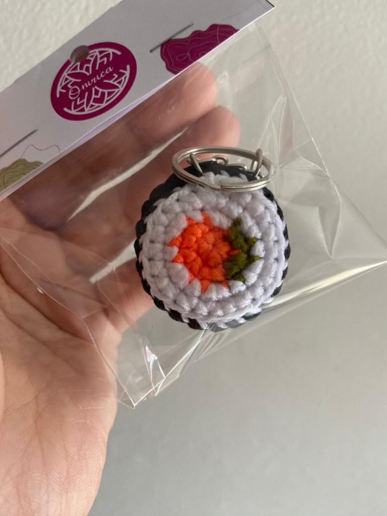 Llavero de sushi