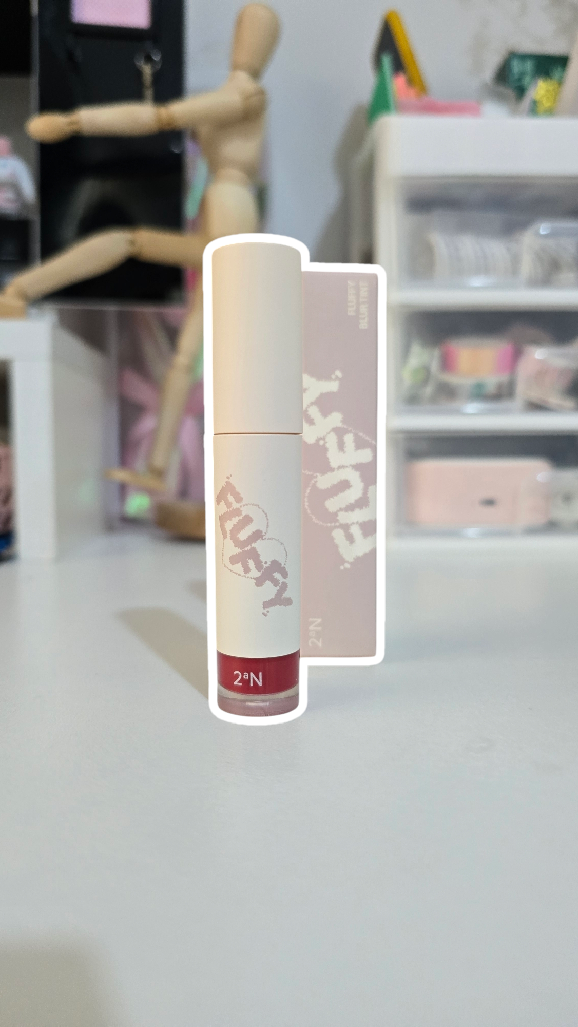 2aN fluffy blur tint color 06 cherrish