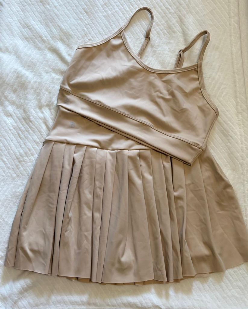 Crema falda top