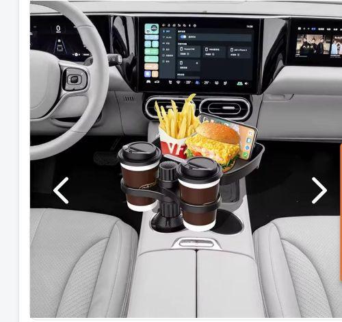Miniatura 3 de Organizador y portavasos para auto