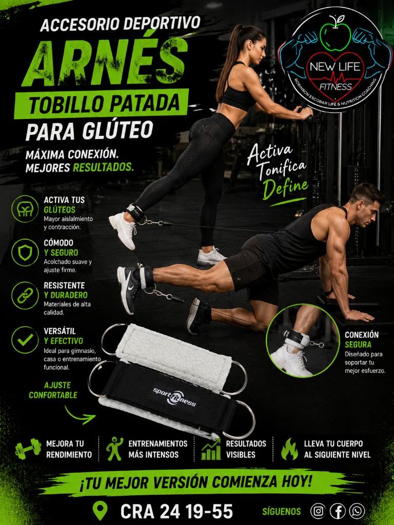 Arnés para patada de gluteo