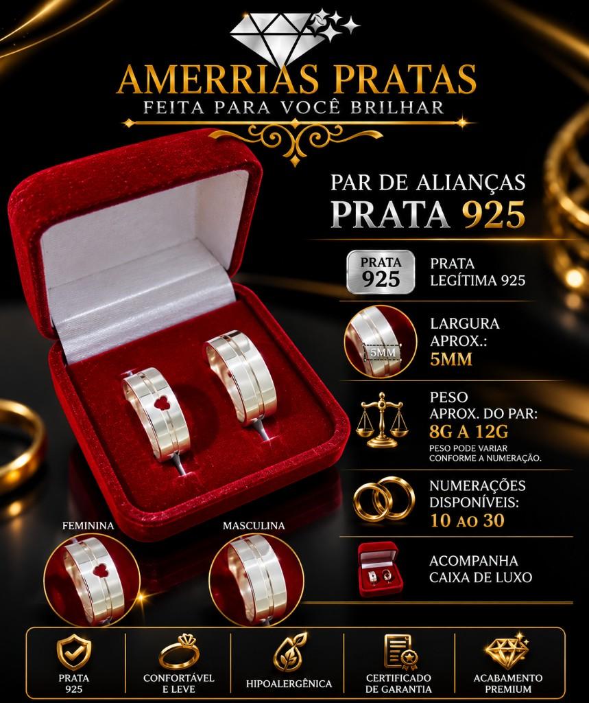 Miniatura 3 de Aliança Lisa Com Detalhe Coração Vazado 5mm