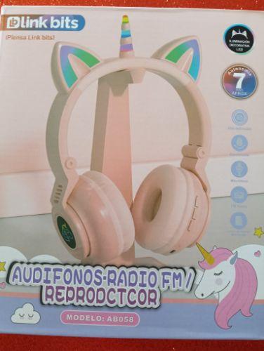Audífonos unicornio