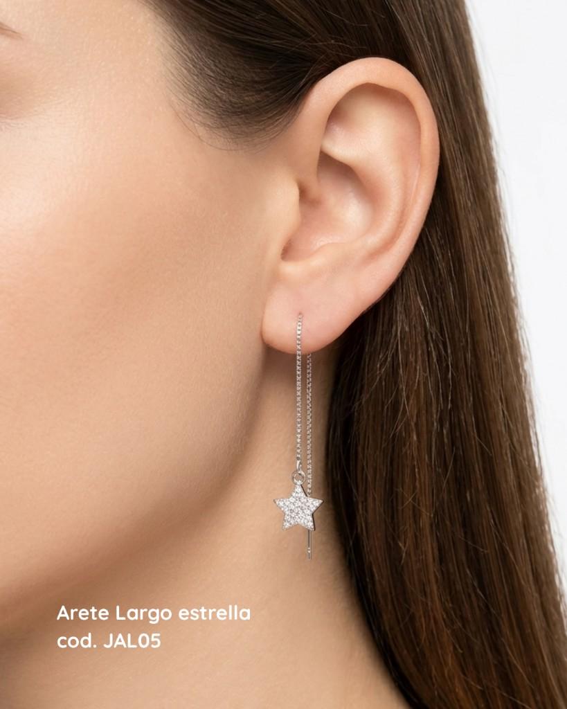 Aretes largos cod. JAL05