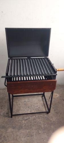 Parrilla fija a carbón de 15 canales