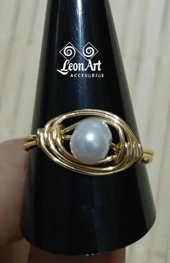 Anillo de perla