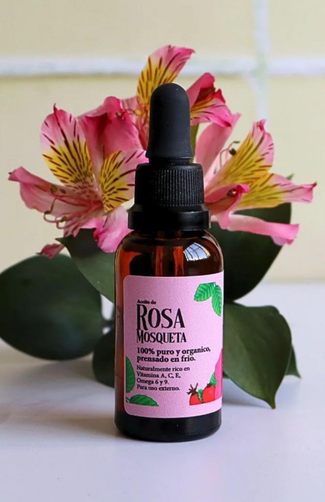 Aceite de rosa mosqueta puro, prensado en frio