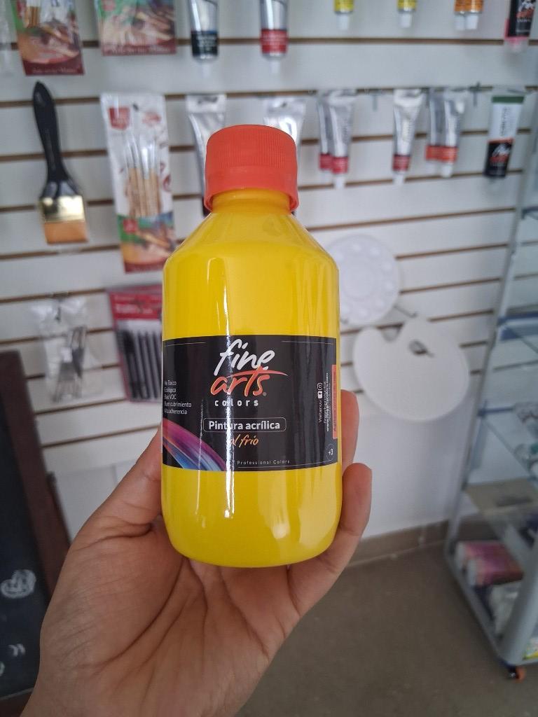 Acrílico Finearts 250 ml Amarillo Neutro