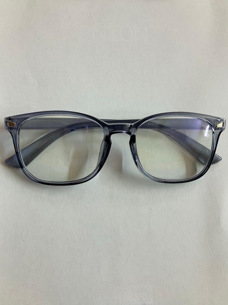 Lentes anti reflejo y luz azul (Azul Transparente)