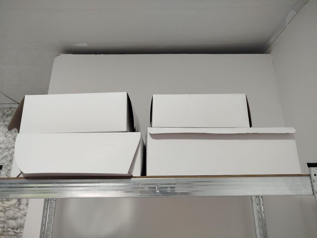 Caja blanca de pudin 1 lb