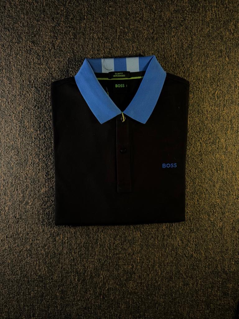 Boss negra con azul