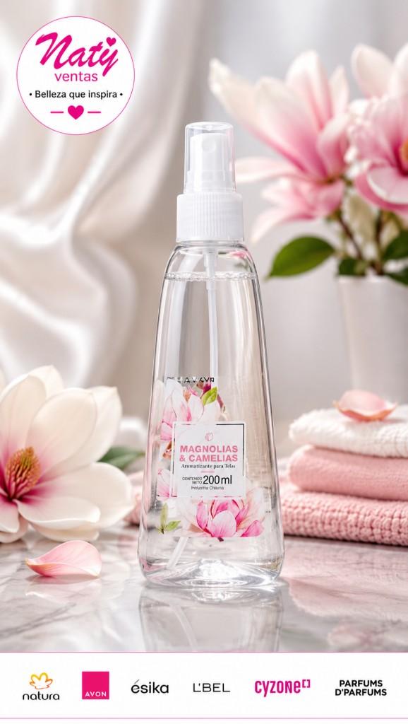 Aromatizante para Telas Magnolias & Camelias Avon 200 ml