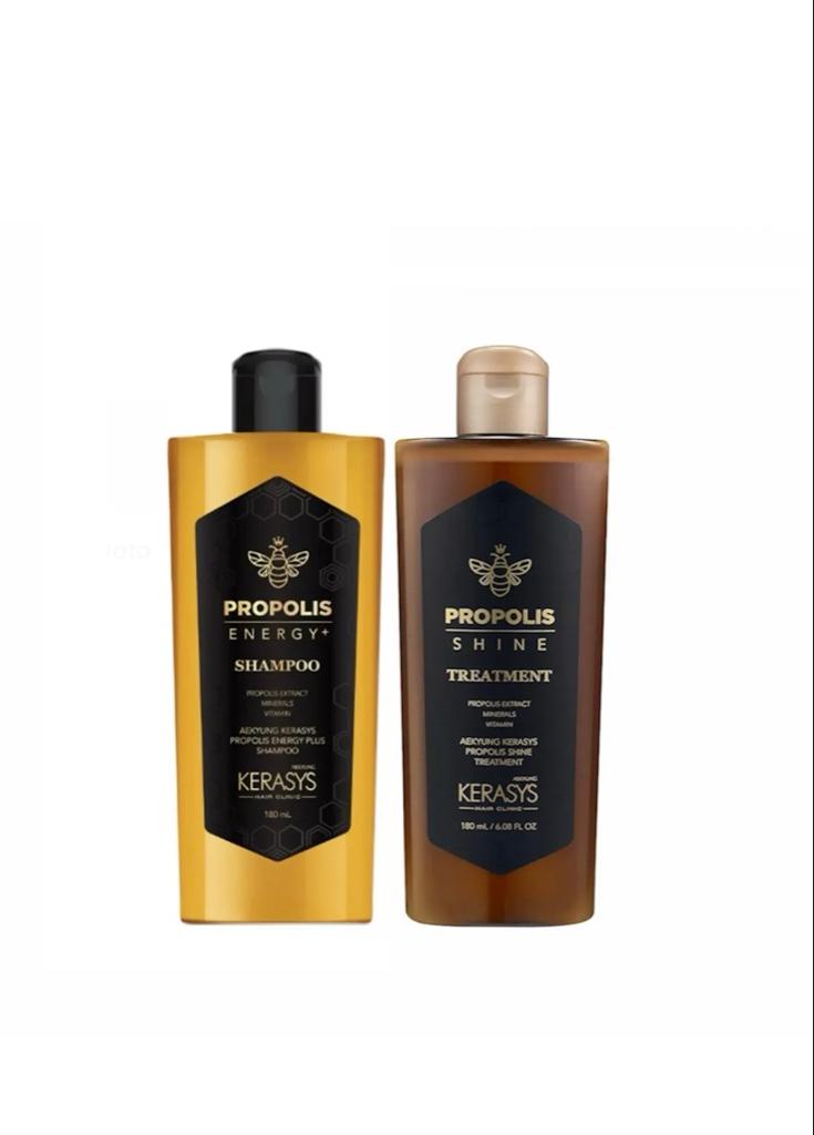 # Kerasys - Propolis Shine Shampoo + Tratamento 180ml