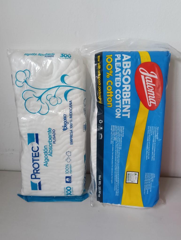 Algodón plisado 300 gramos
