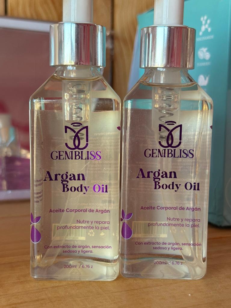 Aceite corporal argan 200 ML