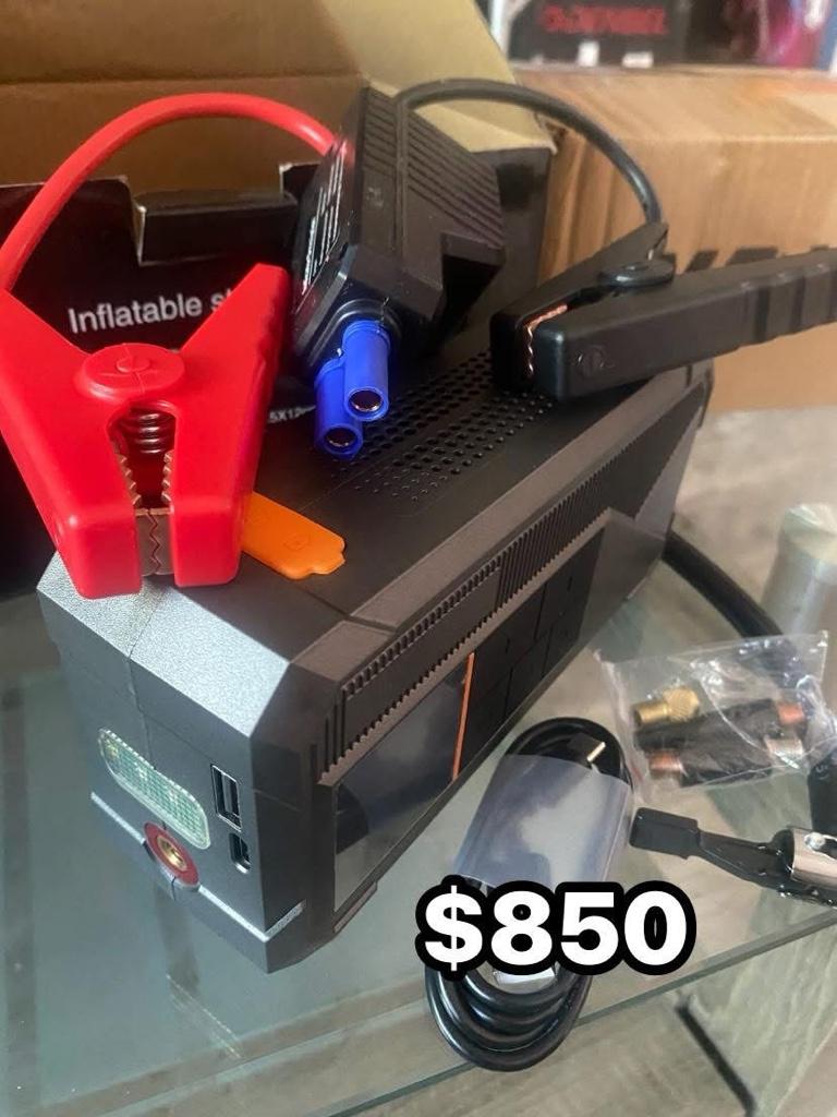 Arrancador de bateria de auto,