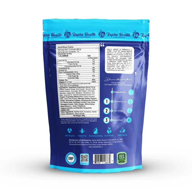 Miniatura 2 de Superfood Protein Vainilla 900 g