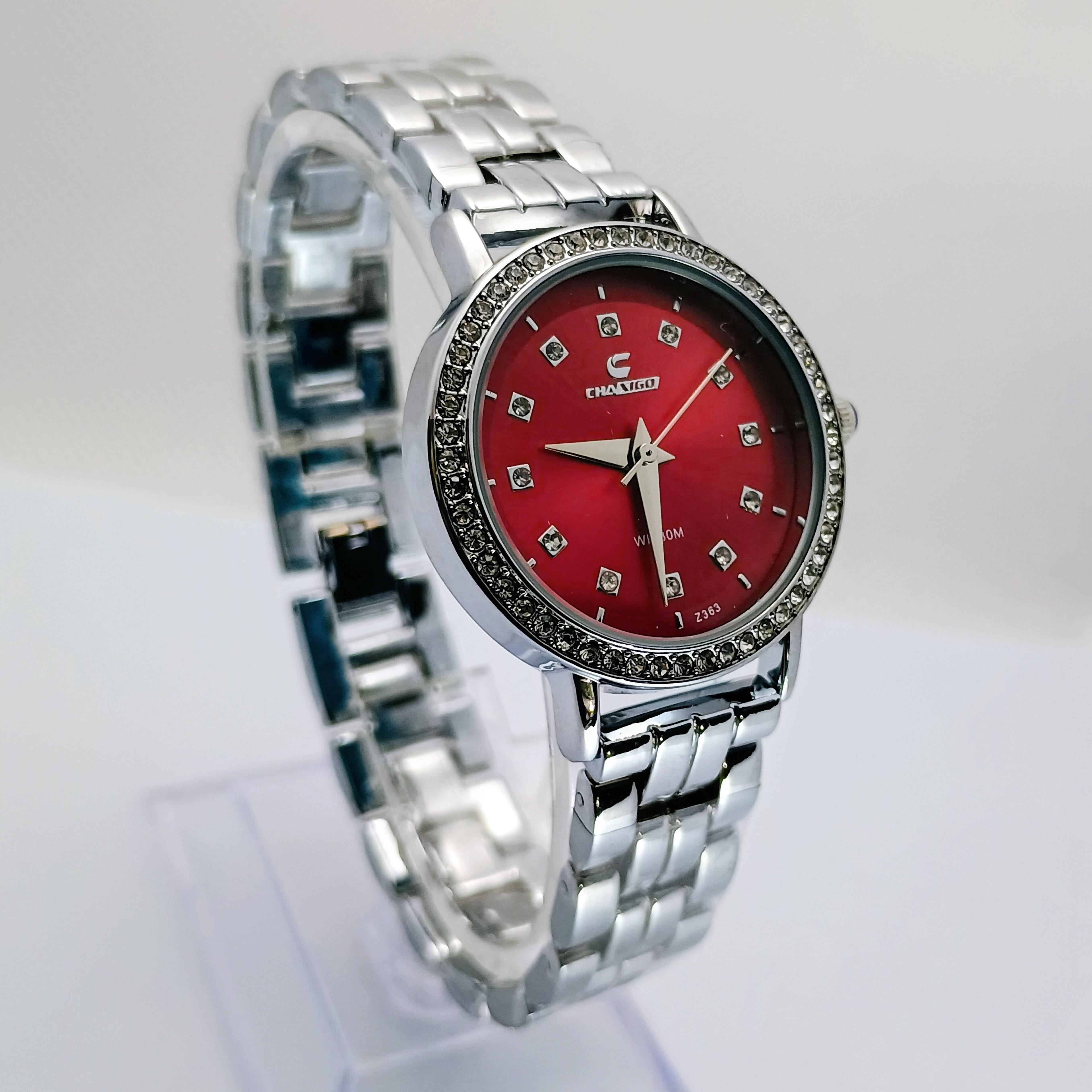 Miniatura 2 de Elegante reloj rojo pasión