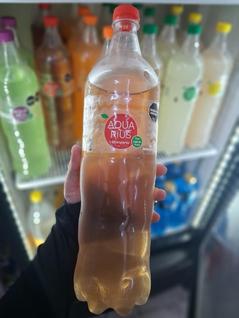 Agua saborizada aquarius manzana s/gas 1,5Lts