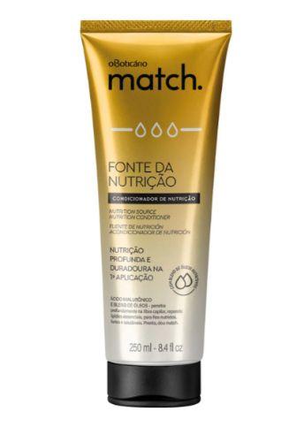 Acondicionador Match  Fuente de Nutrición, 250ml