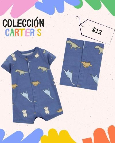 Pelele Carters Azul Dino