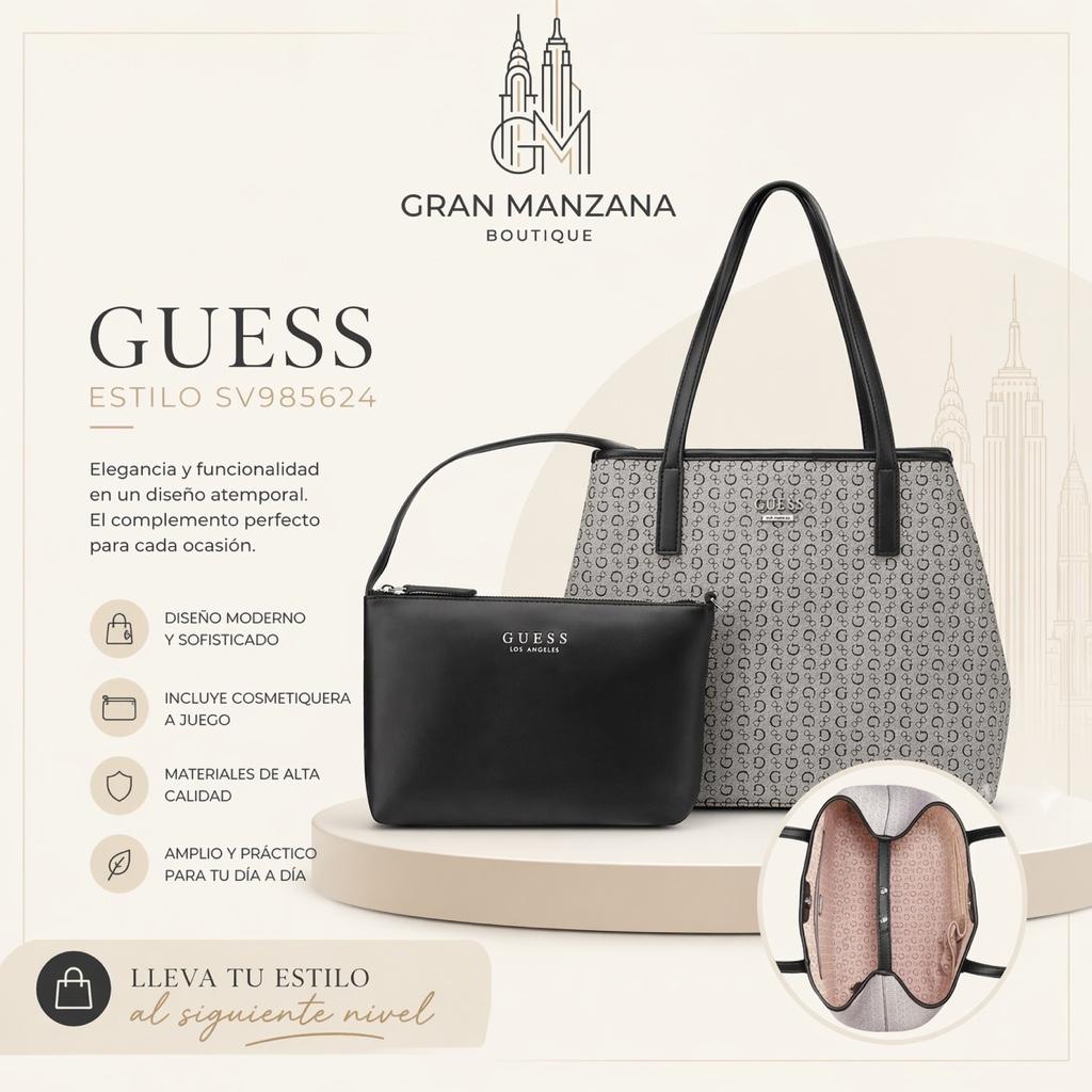 Bolso Guess con cosmetiquera estilo SV985624