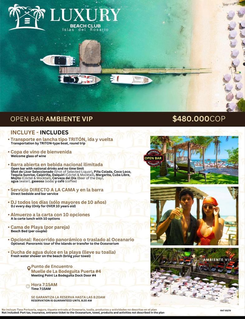Miniatura 2 de LUXURY VIP BEACH CLUB ISLAS DEL ROSARIO