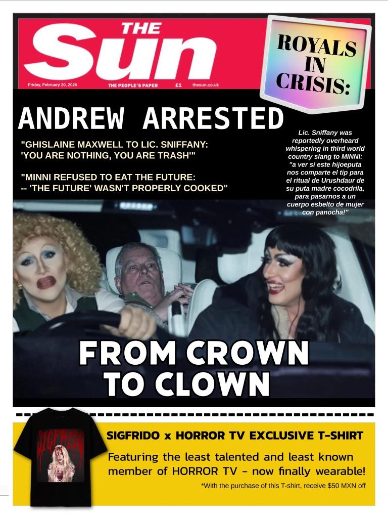 Miniatura 2 de Playera The Sun: Andrew Arrested