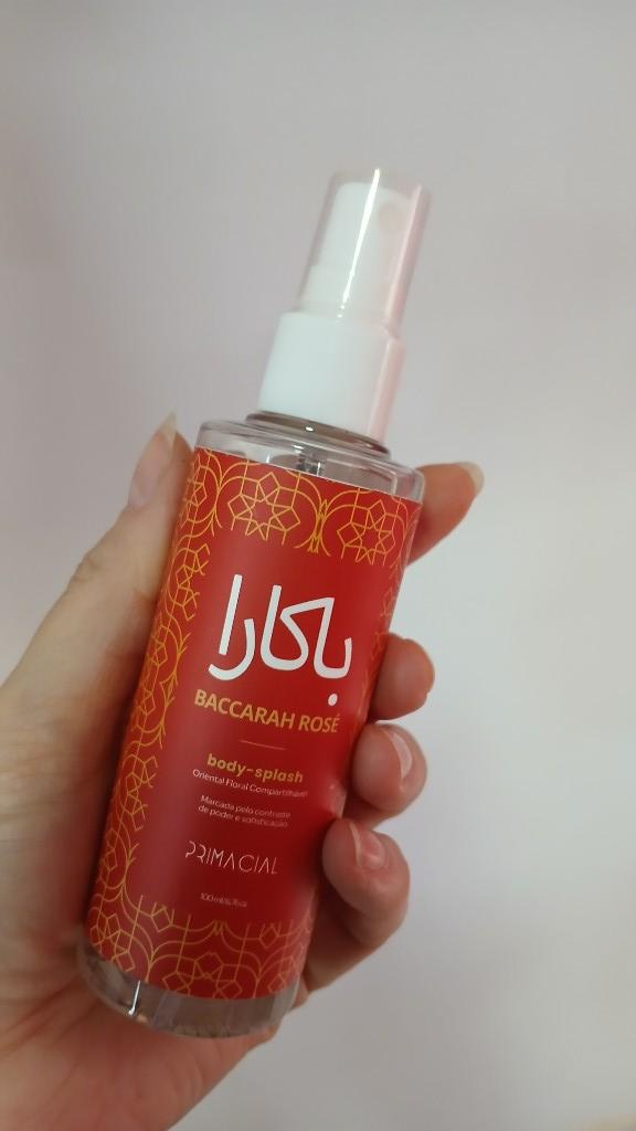 Body Splash Baccarah Rosé 100ml Primacial