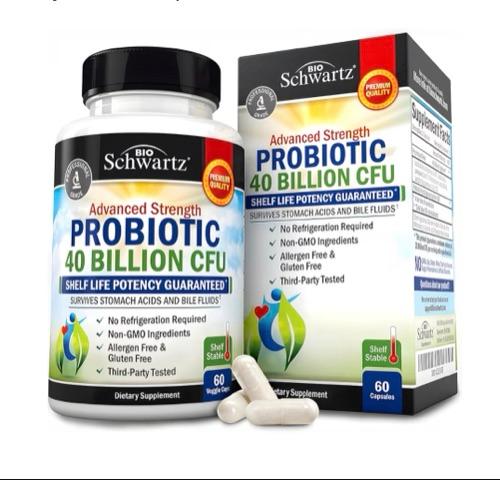 Bio Schwartz Probiótico 40 mil millones de UFC