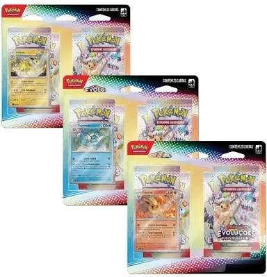 Blister Quádruplo Evoluções Prismaticas