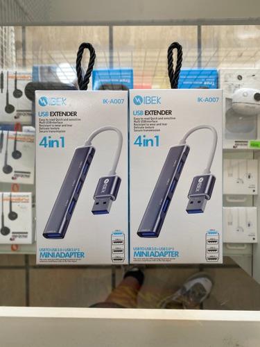 Adaptador ibek HUB IK-A007 4 IN 1