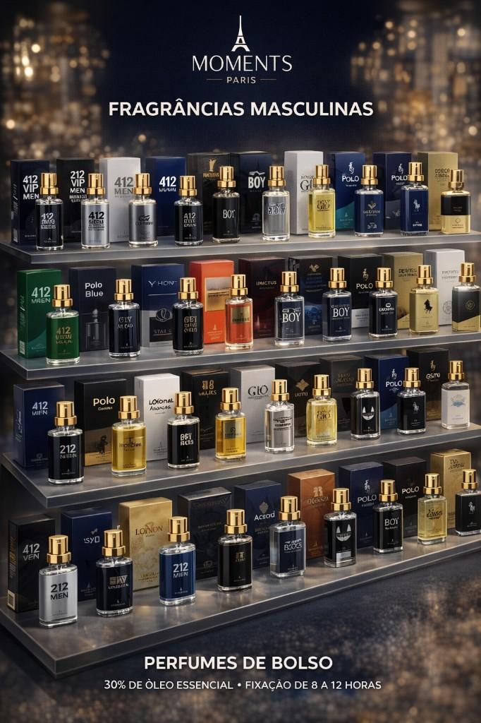 Miniatura 3 de * Moment's Paris - Perfume Masculino 15ml