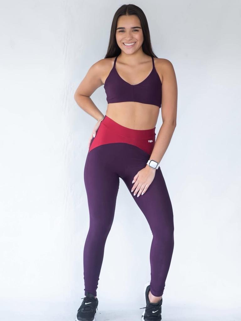 Conjunto com top dupla face