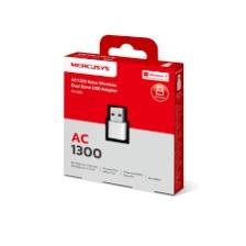 Adaptador USB Inalambrico Marca Mercusys Modelo MA30N AC1300 Nano Dual Band