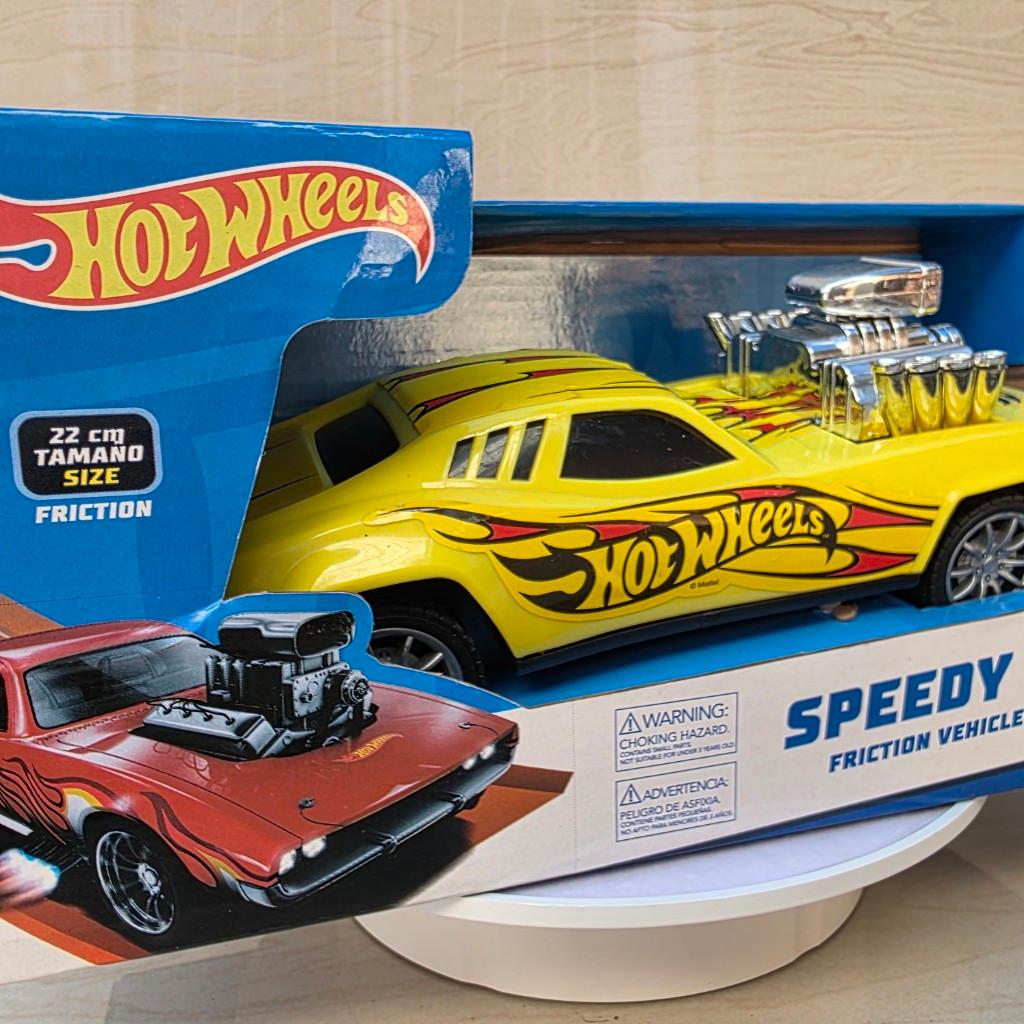 Miniatura 3 de Auto Fricción Hotwheels 20x10cm Amarillo