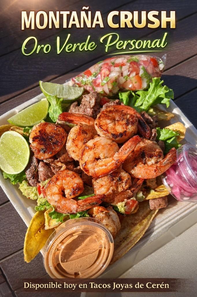 Bandeja personal montaña crush oroverde