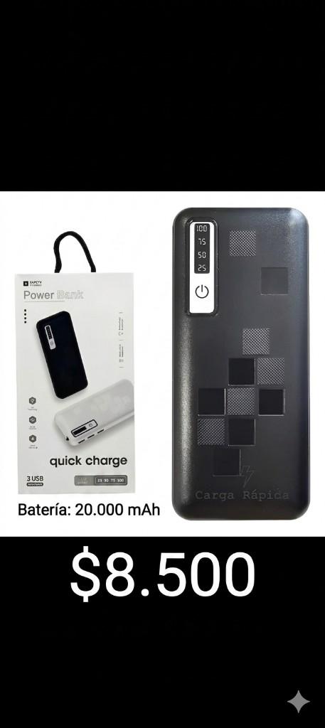 Cargador portátiles