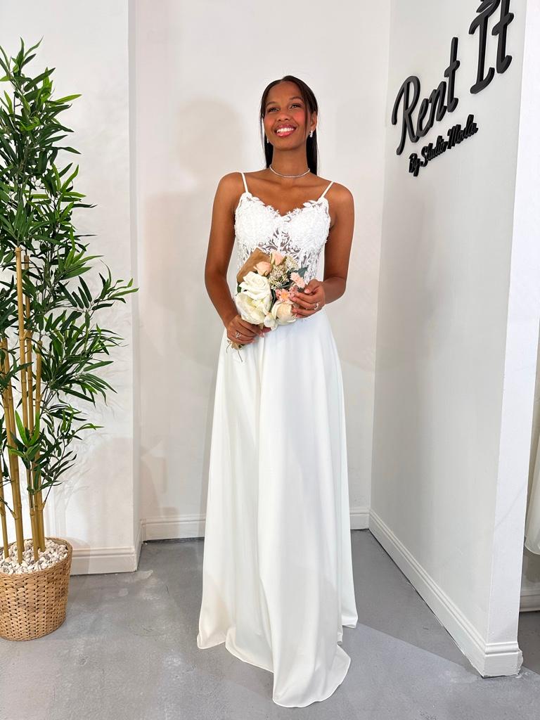Clasico vestido blanco