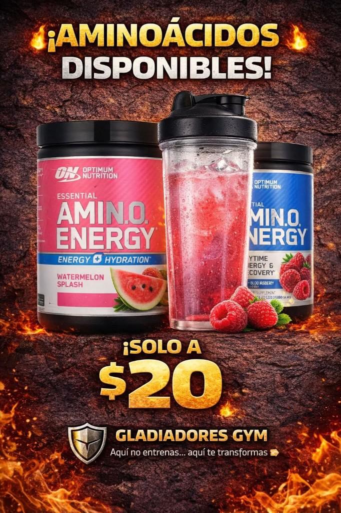 1 Servicio de Amino energy