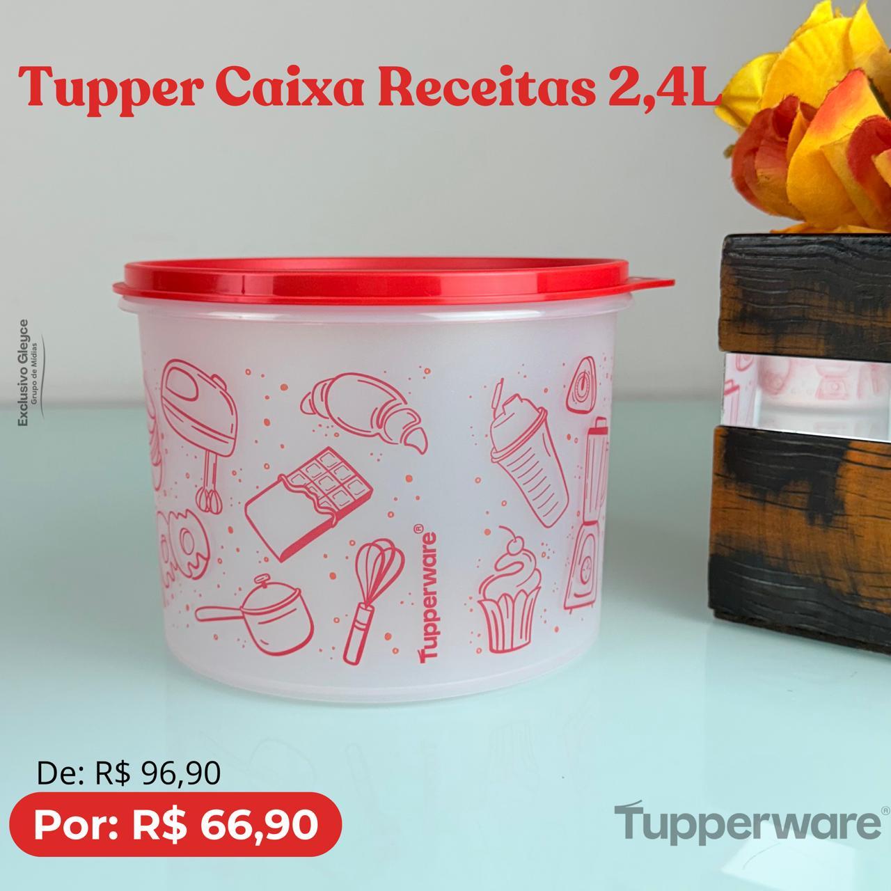 Caixa Receitas - 2,4 Litros