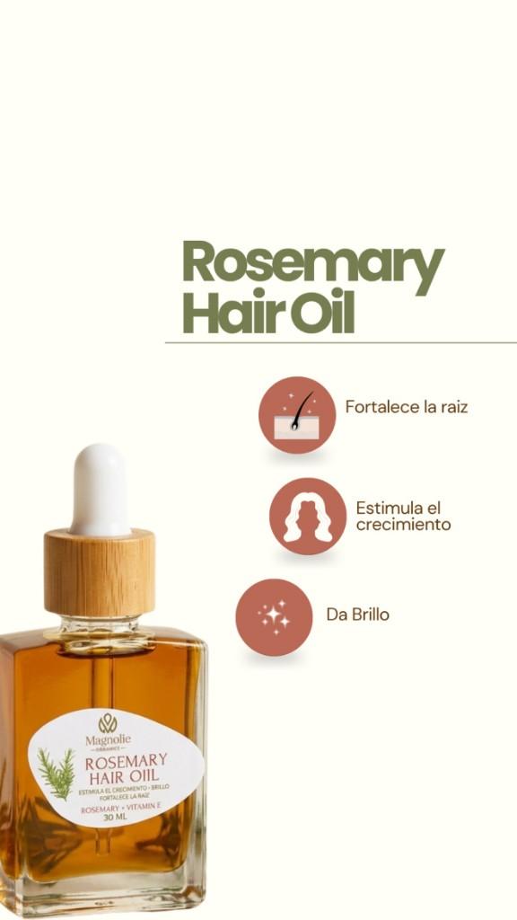 Aceite de romero Magnolie Organics 30ml