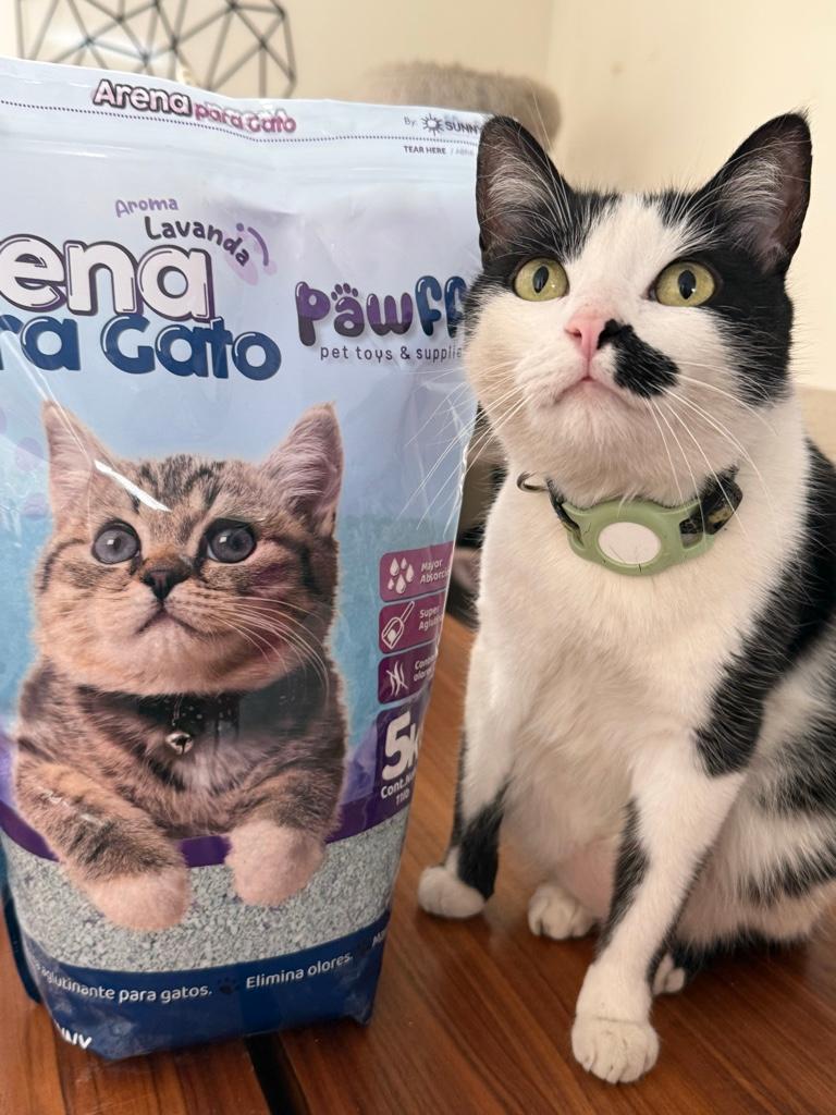 Arena para gato Pawffy aroma lavanda 5 kg