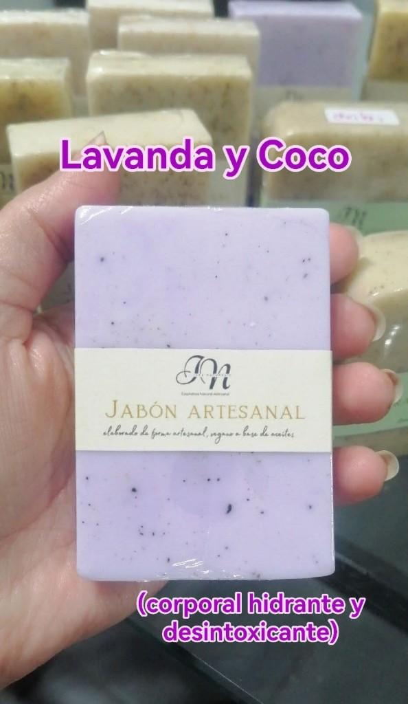Jabón Artesanal Lavanda/Coco