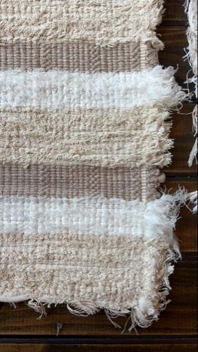 Miniatura 2 de Alfombra 3 tonos tostado - 1,60x0,60