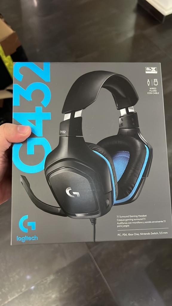 Audífonos Logitech g432