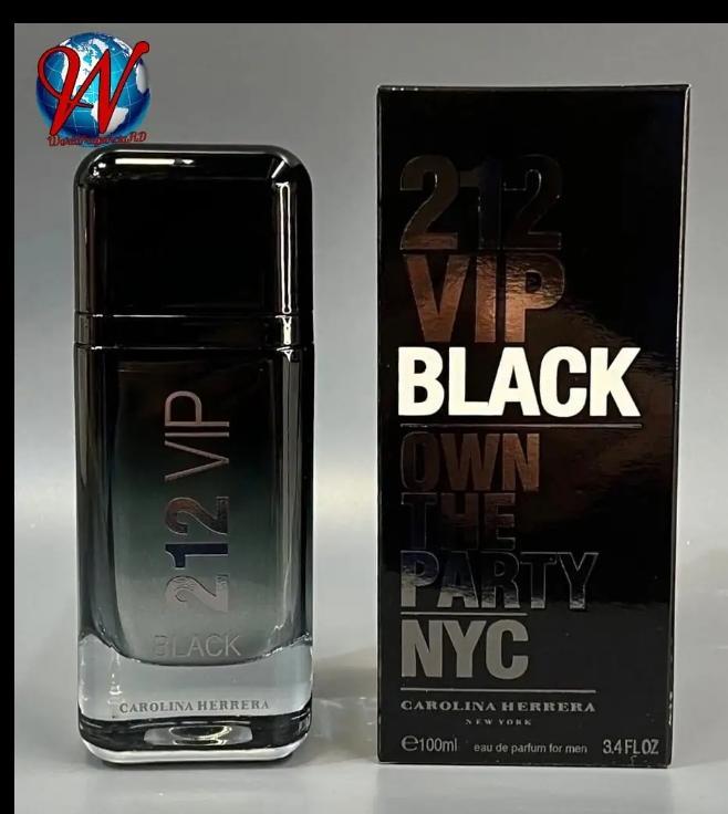 Carolina Herrera 212 VIP black 3.4 oz para Hombres