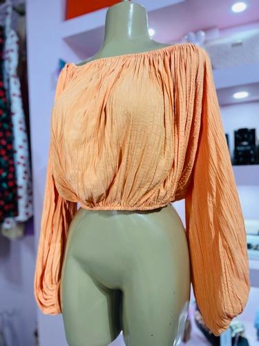 Miniatura 2 de Blusa Campesina Naranja