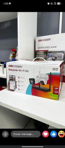 Kit 2 cámaras hikvision wifi